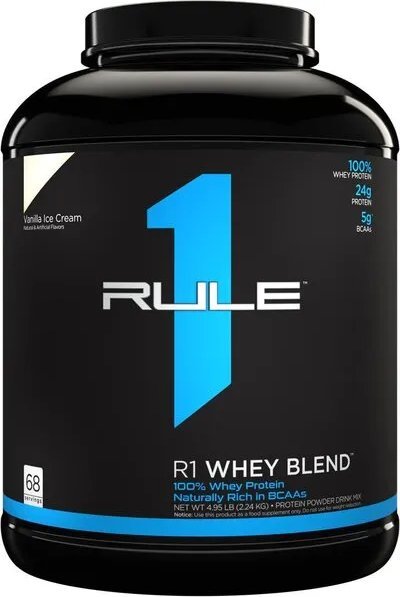 Rule One Rule One - Odżywka białkowa R1 Whey Blend, Lody waniliowe, Proszek, 2240g