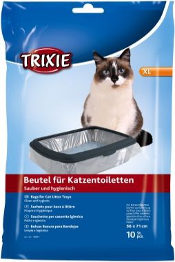 Trixie Worki do kuwety, XL: do 56 × 71 cm, 10 szt