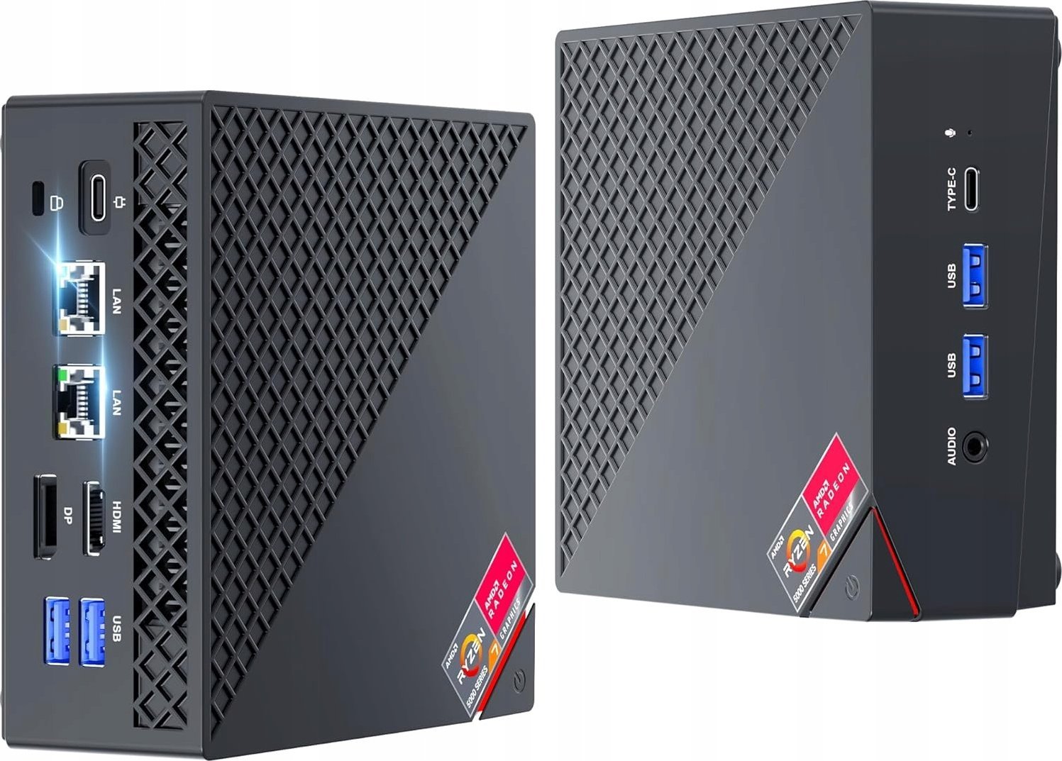 Komputer NiPoGi AM06 PRO Mini PC MD Ryzen 7 5800U 32 GB DDR4 512 GB 2024