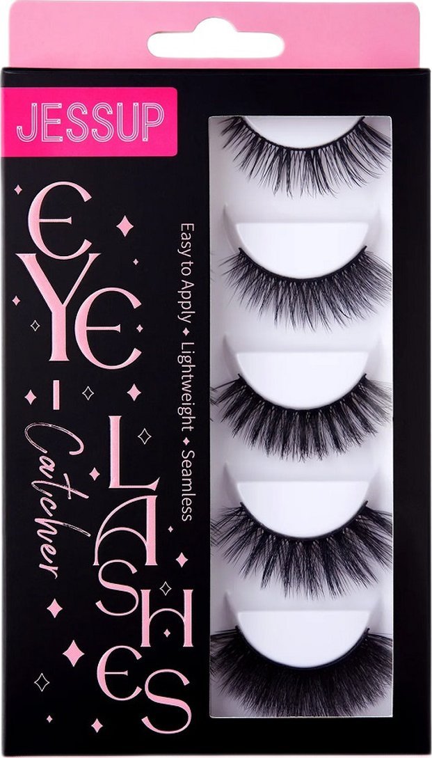 JESSUP False eyelashes sztuczne rzęsy na pasku 5 par