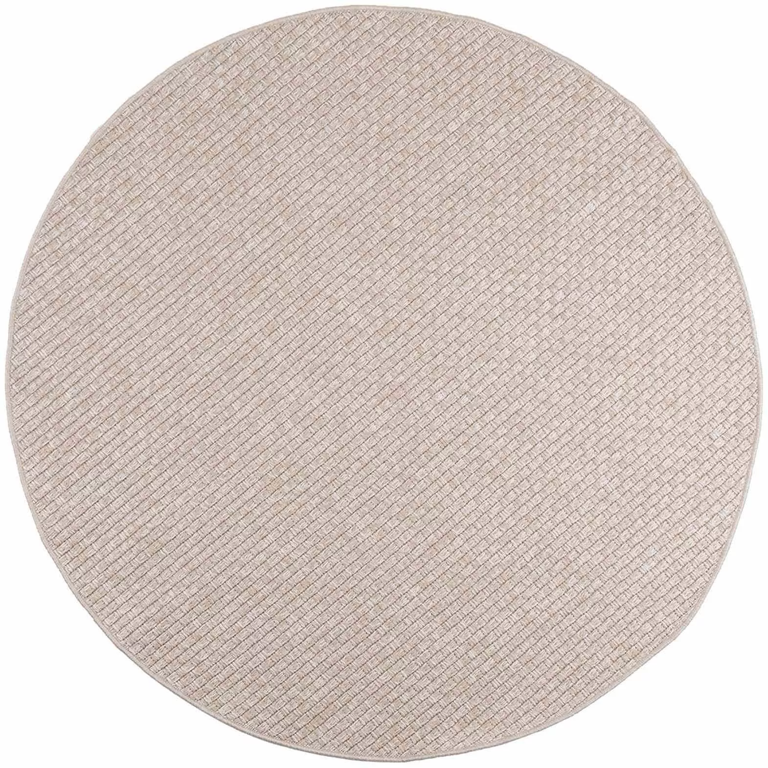 vidaXL Dywany pokojowe Okrągły Kremowy 160 CM