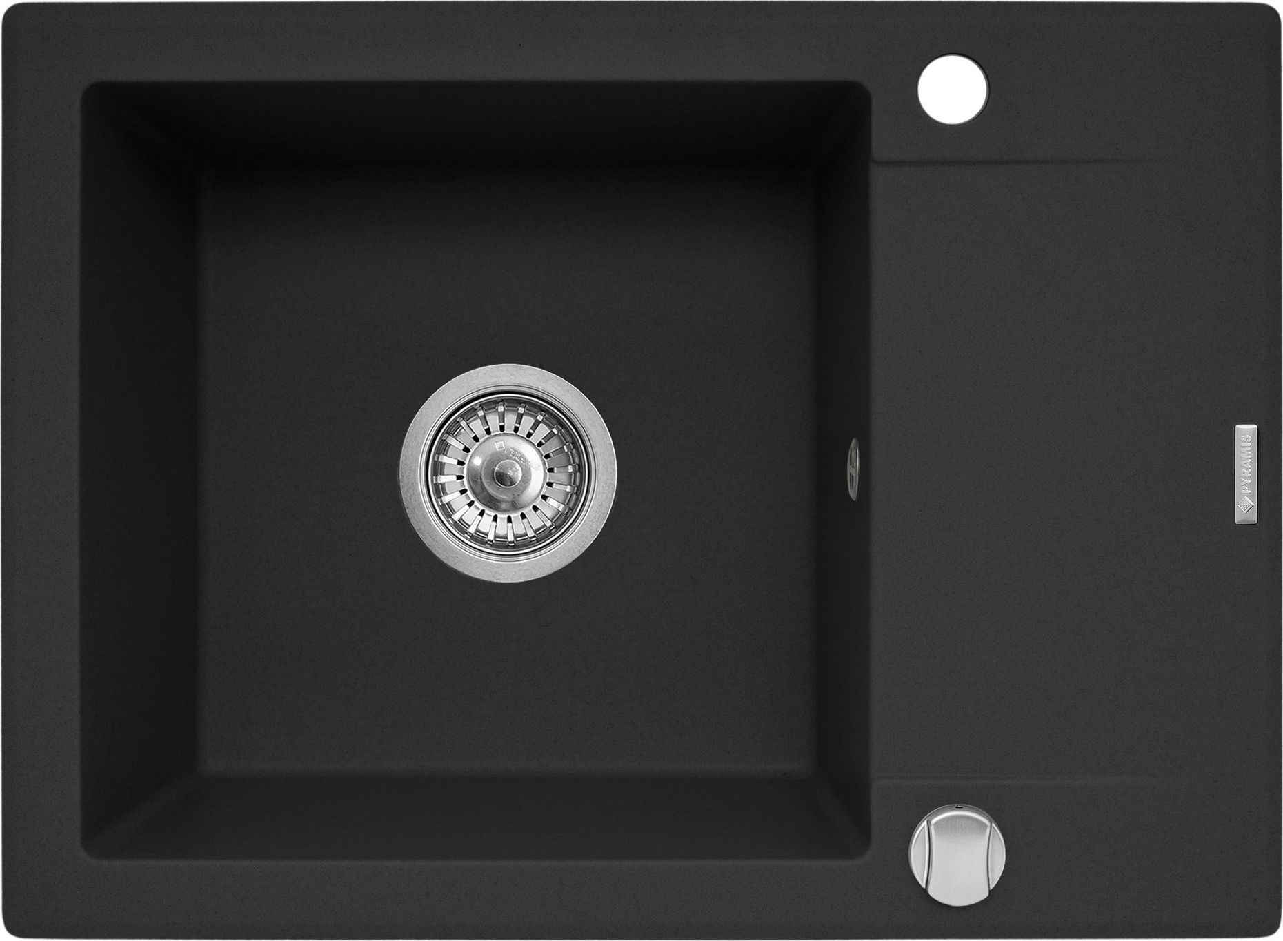 Zlewozmywak Pyramis Pyramis KORFU 62x46 1B 1D volcano 070167201