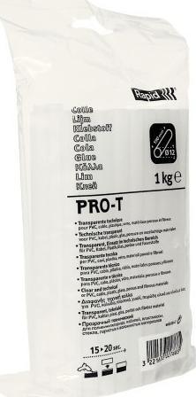 Wkłady klejowe Rapid Profesjonalny klej do PVC i kabli Rapid PRO-T 12 mm
