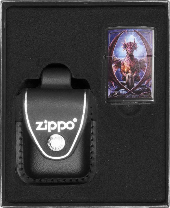 Zestaw ZIPPO Zapalniczka ANNE STOKES DRAGON Prezentowy No3