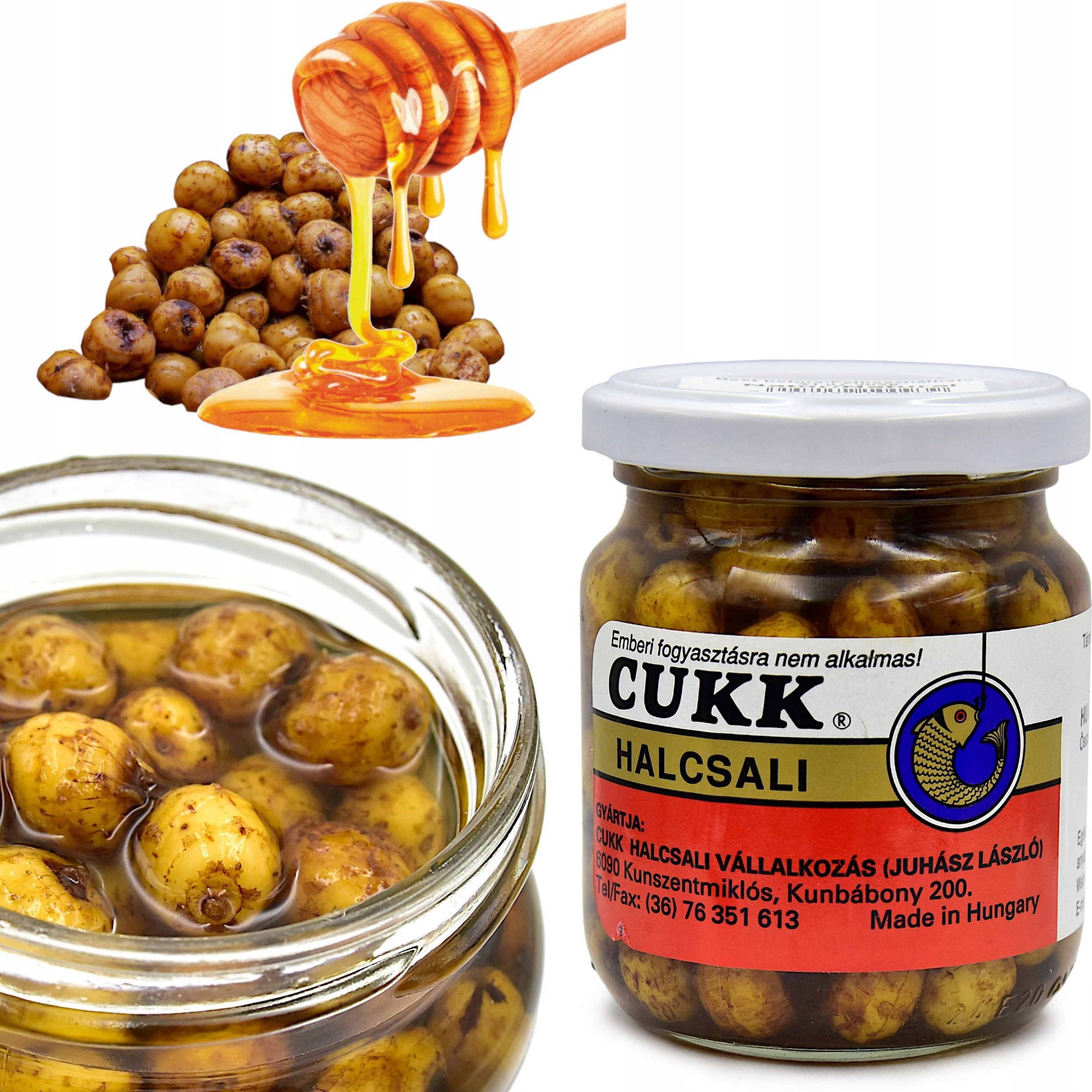 Cukk CUKK Przynęta ORZECH TYGRYSI Miód w zalewie 125