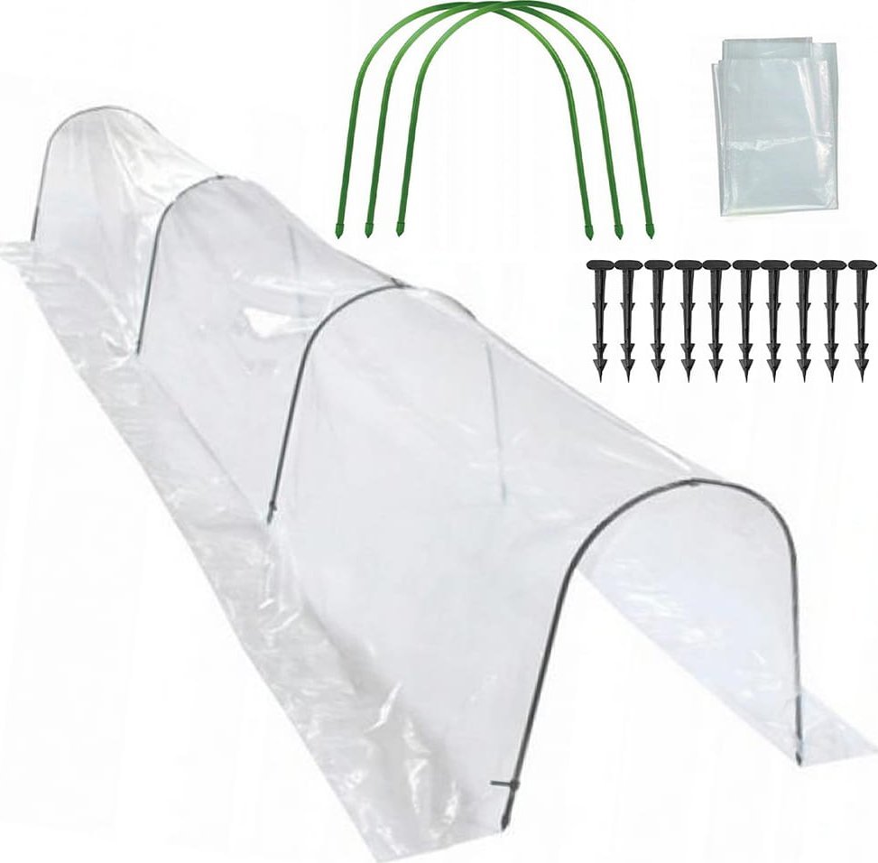 Chomik MINI SZKLARNIA OGRODOWA WYM. FOLII 1,8 x 10M EVA5917 CHOMIK