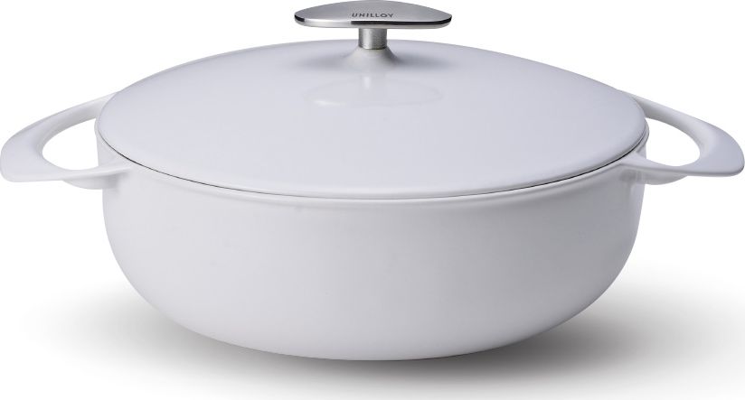 UNILLOY Garnek żeliwny UNILLOY Unohana 24 cm [US240WH]