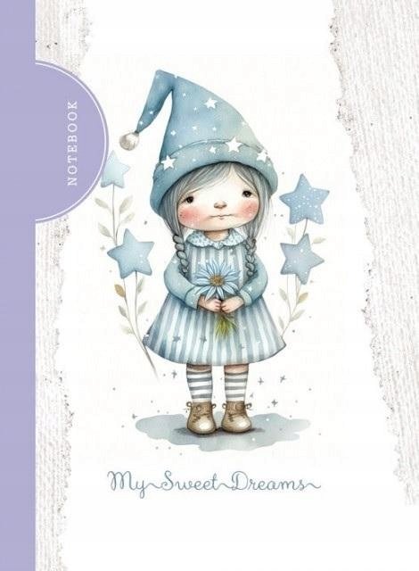 Fresh Notatnik ozdobny 105x148/48K kratka TW Wróżka