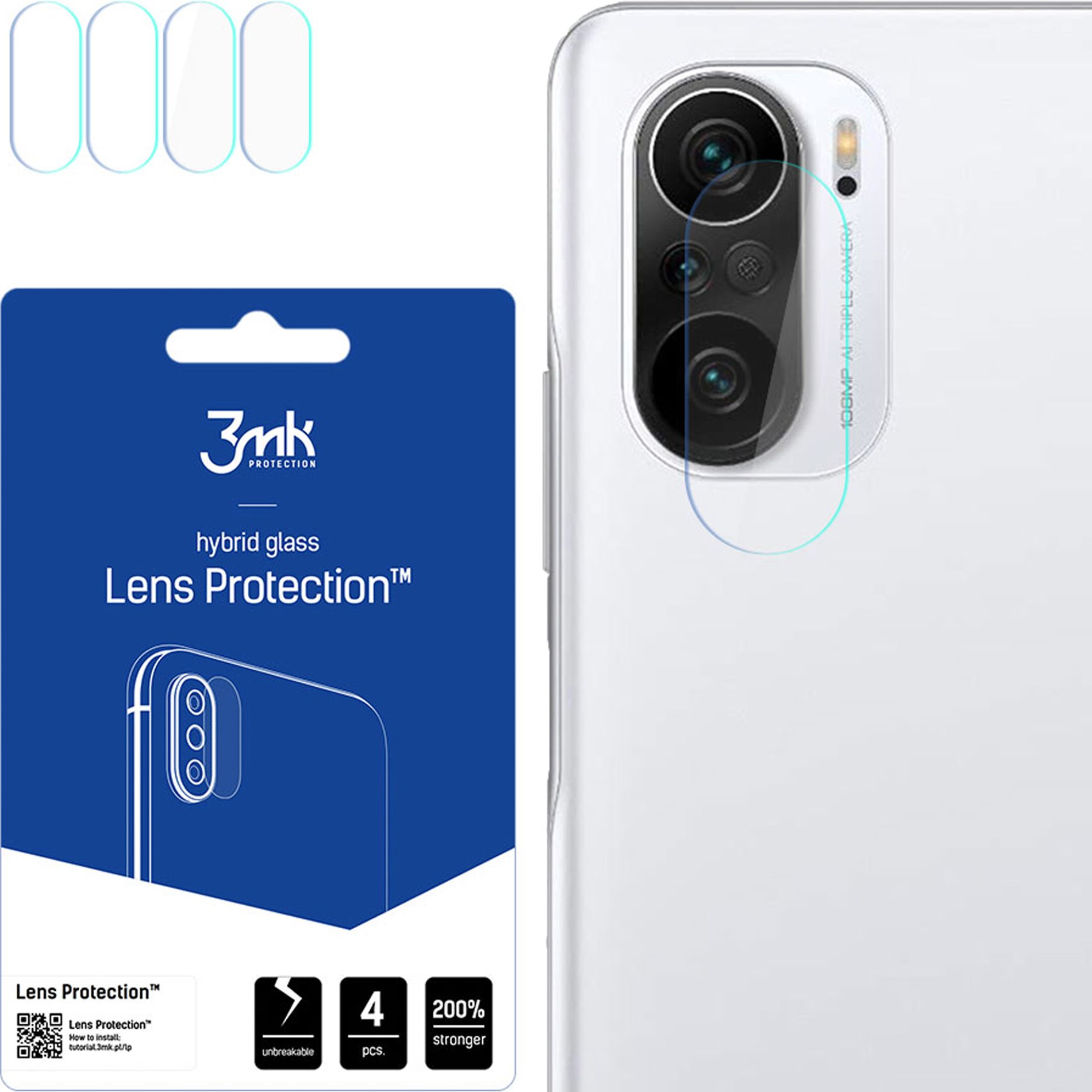 XIAOMI MI 11X PRO 5G - 3MK LENS PROTECTION