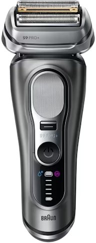 Braun Series 9 Pro+ 9655cc, Foil shaver, Grey, Buttons, Battery, Lithium-Ion (Li-Ion), Built-in battery