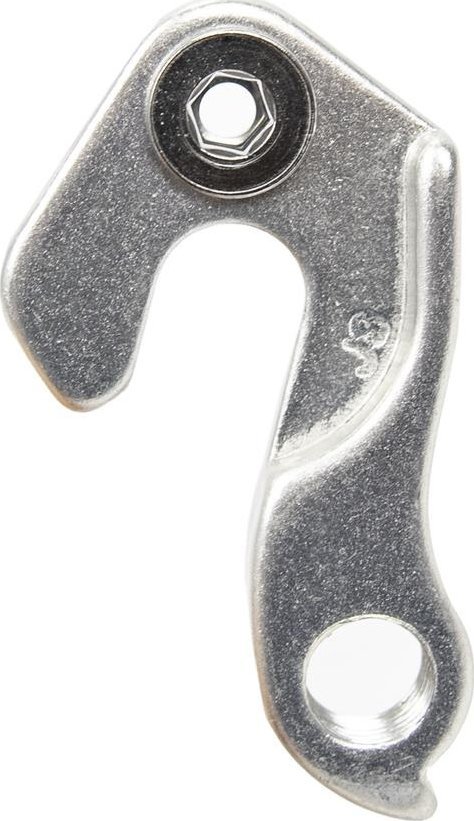 Hak ramy WL-HG078 do przerzutki tylnej, aluminiowy, srebrny