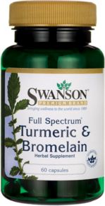 Swanson FS Turmeric Czarny pieprz 60 kapsułek