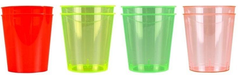 Kieliszki kolorowe 30ml 50szt