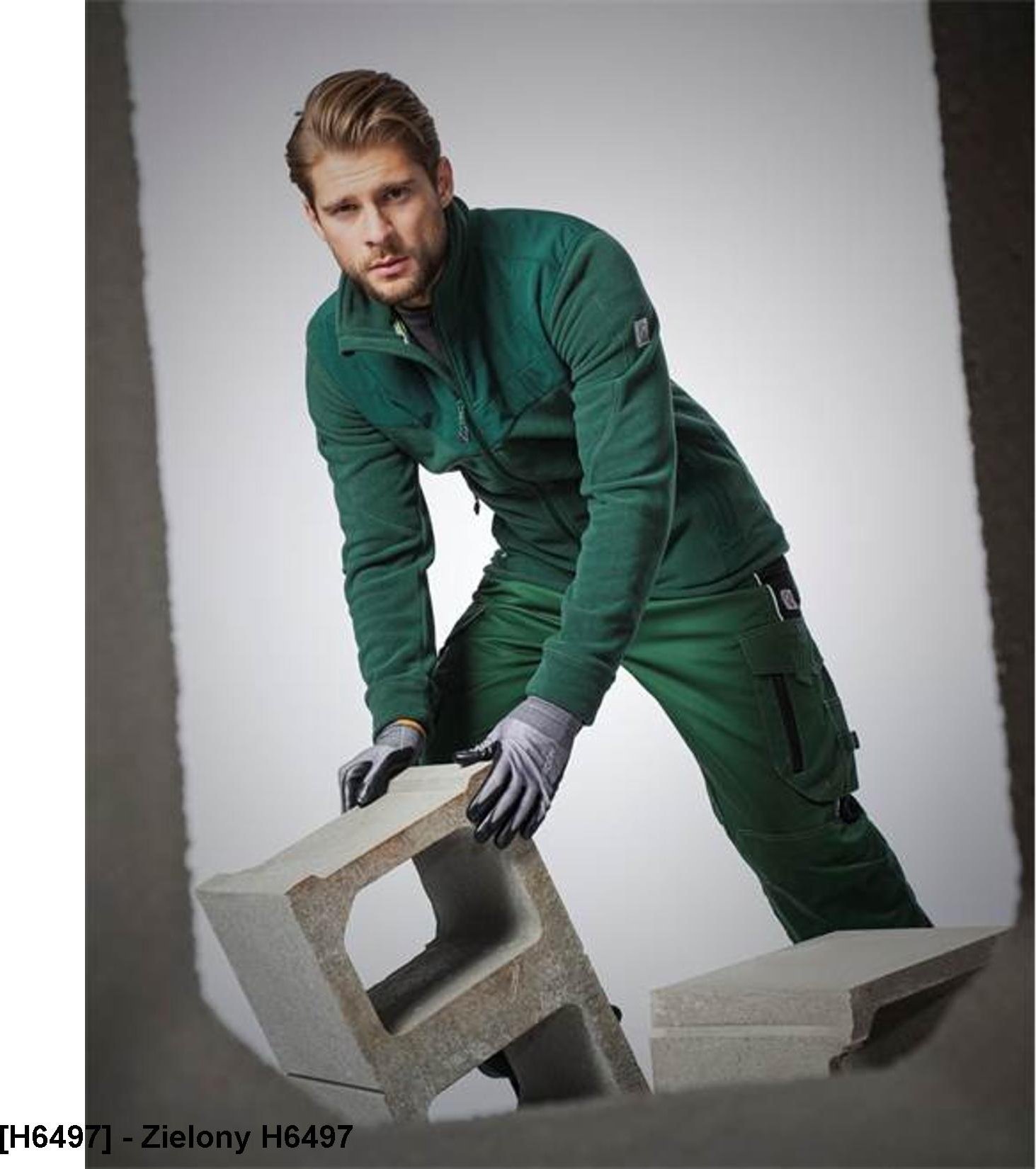 Ardon ARDON SoftFLEECE COMBO - ardon bluza - Zielony H6497 L