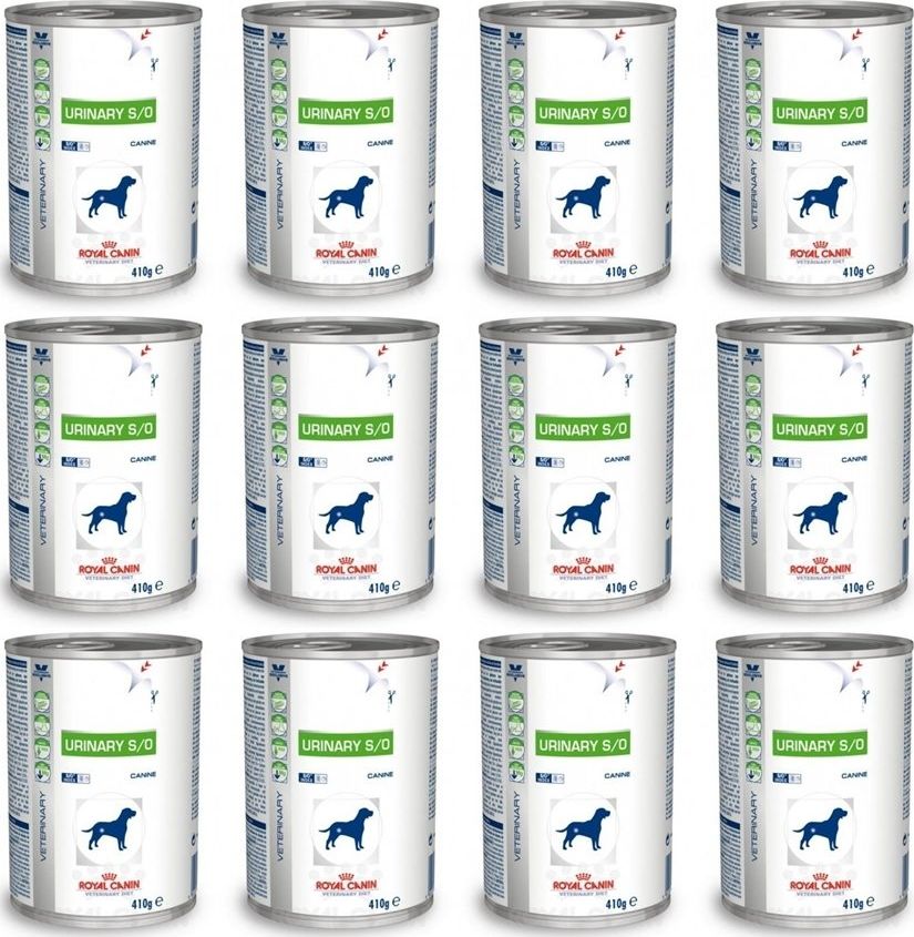 Royal Canin ROYAL CANIN Urinary S/O 12x410g puszka