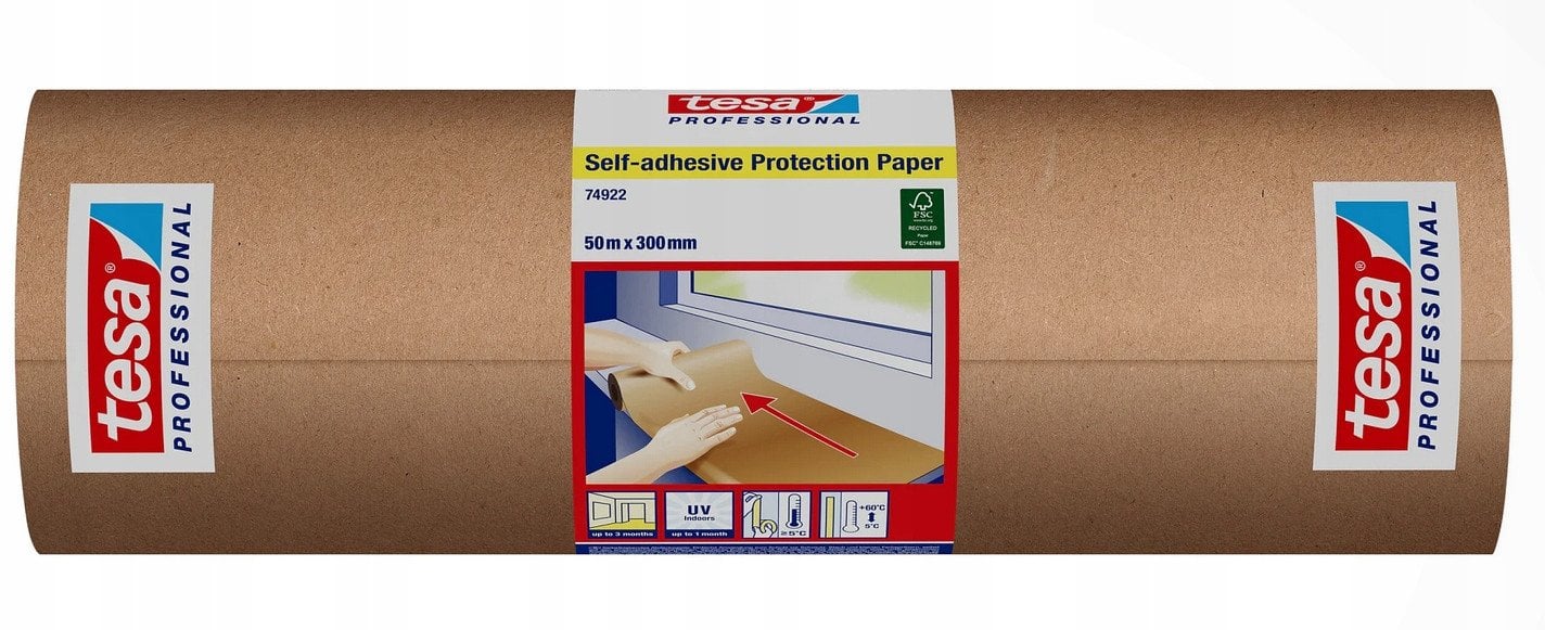 SAMOPRZYLEPNY PAPIER OCHRONNY PROTECTION-PAPER/50X300 TESA