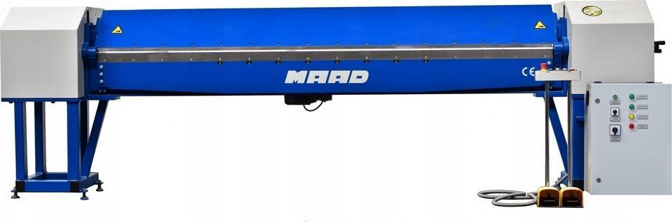 Maad MAAD ZGM-3000/1.25 ZAGINARKA GIĘTARKA KRAWĘDZIARKA DO BLACHY MECHANICZNA ELEKTRYCZNA MAAD ZGM-3000/1.25
