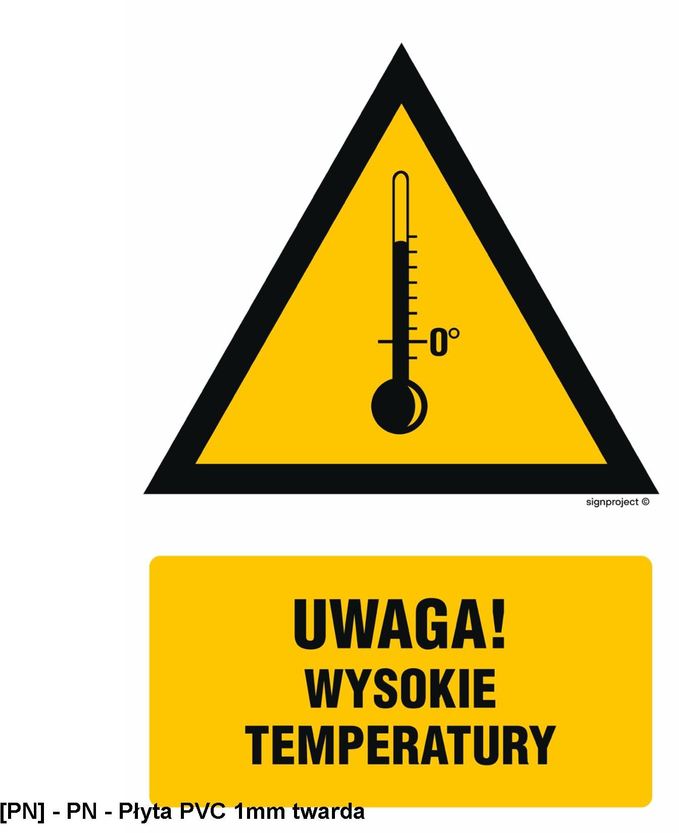 JA015 - Ostrzeżenie przed wysokimi temperaturami 350x525