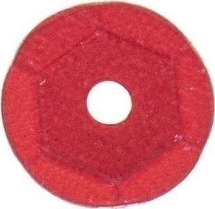 Cekiny 6mm 10g matowe czerwony