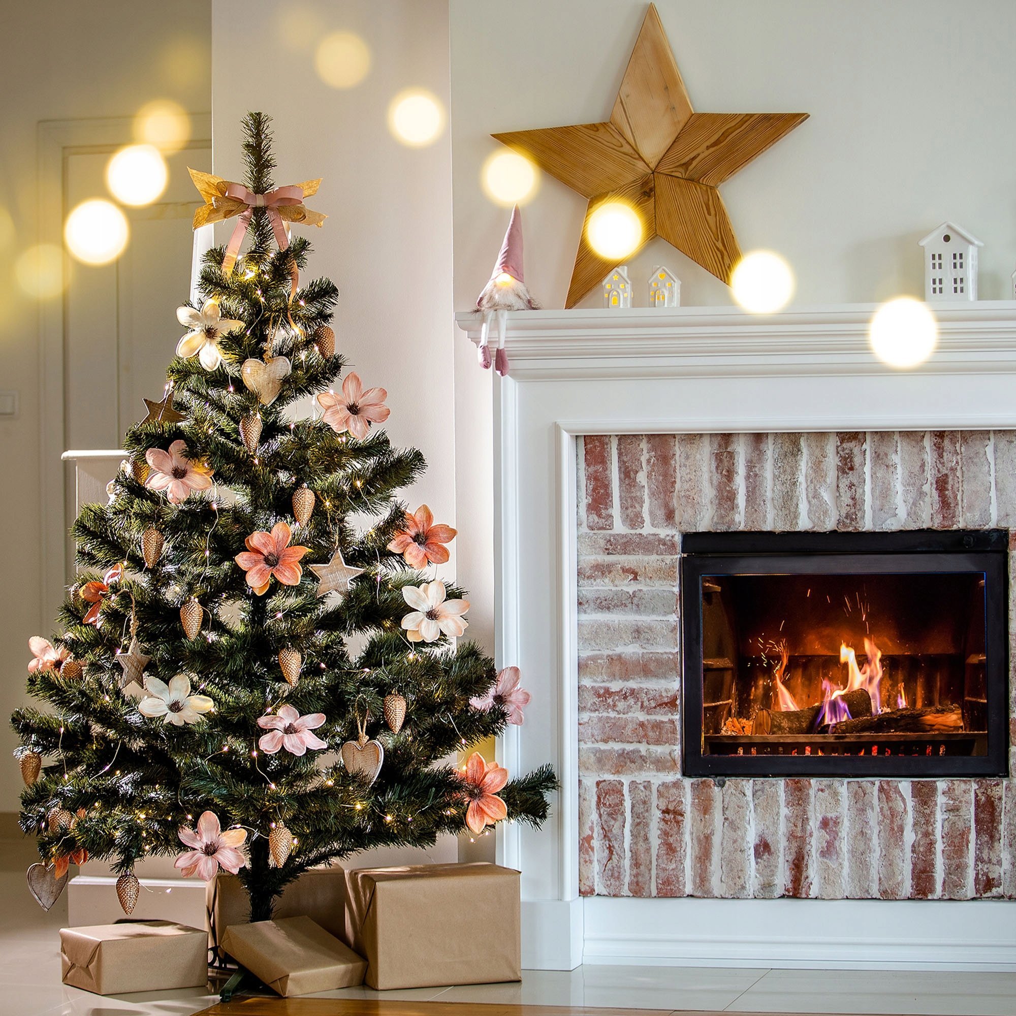 Kadax Choinka sztuczna 180 cm Jodła Gęsta Zielona Piękna