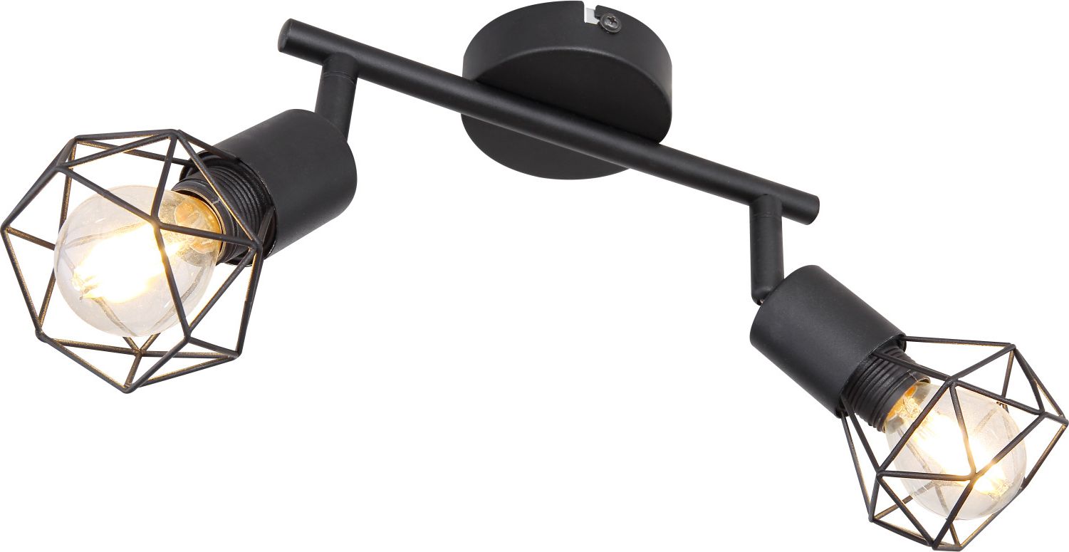 Lampa sufitowa Globo Spot czarny Globo XARA I 54802S-2