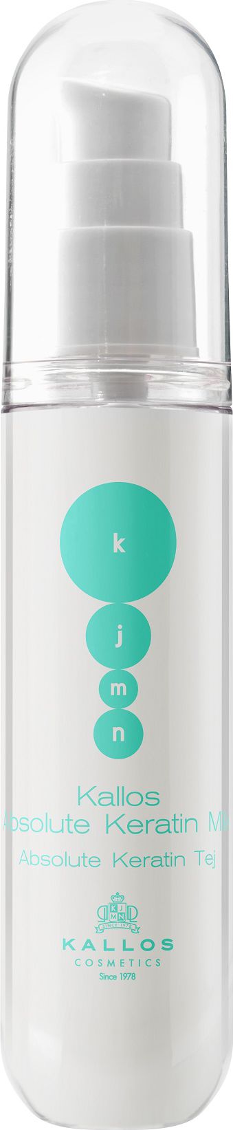 Kallos KJMN Absolute Keratin Milk Mleczko keratynowe do włosów 50 ml