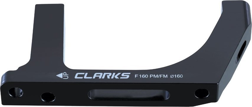 Clarks Adapter montażowy hamulca tarczowego CLARKS 160mm, Flat Mount to Post Mount, Przedni