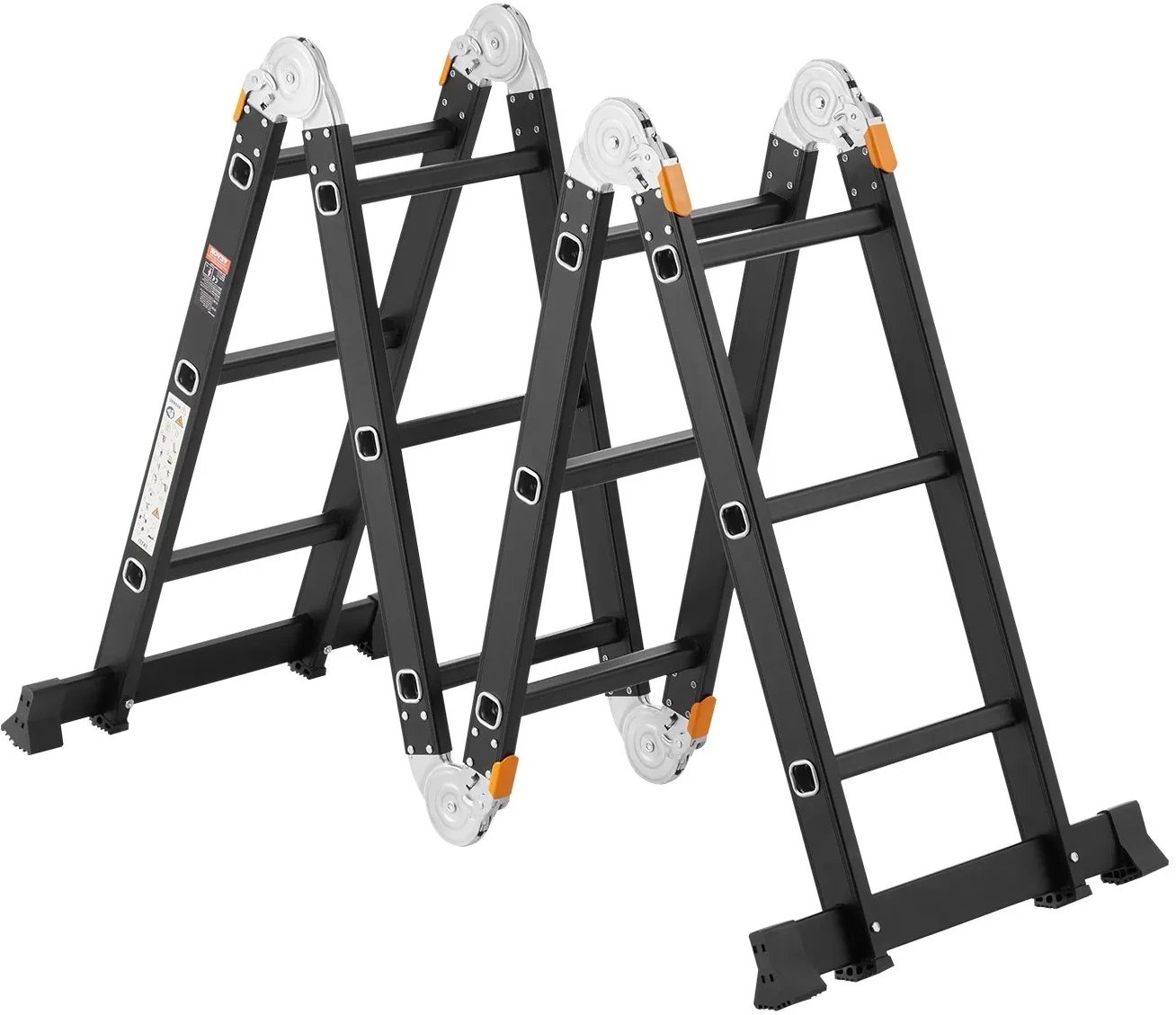 Drabina wielofunkcyjna 7w1 3 stopnie 3,6m platforma rusztowanie aluminiowa