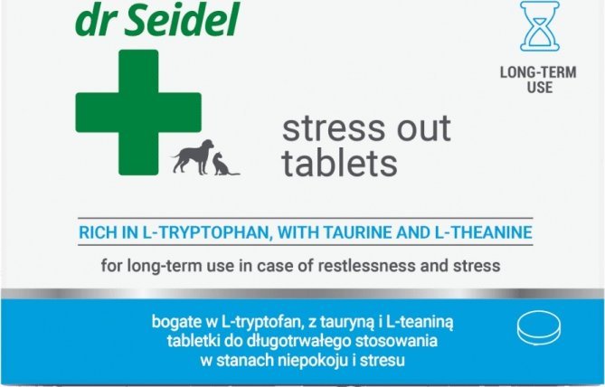 Derma-Pharm DR SEIDEL STRESS OUT DO DŁUGOTRWAŁEGO STOSOWANIA 10 tabl /12
