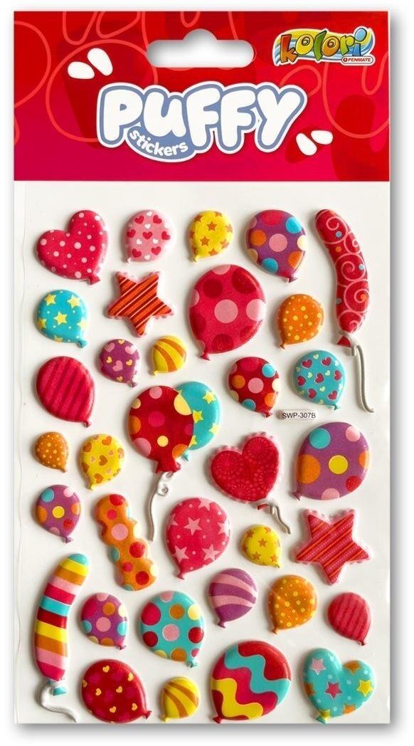 Naklejki puffy Party