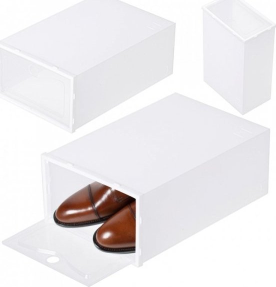 Pudełko organizer pojemnik na buty 32x21x12,5cm