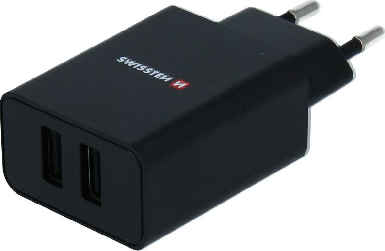 Ładowarka Swissten 2x USB-A 2.1 A (22052000)