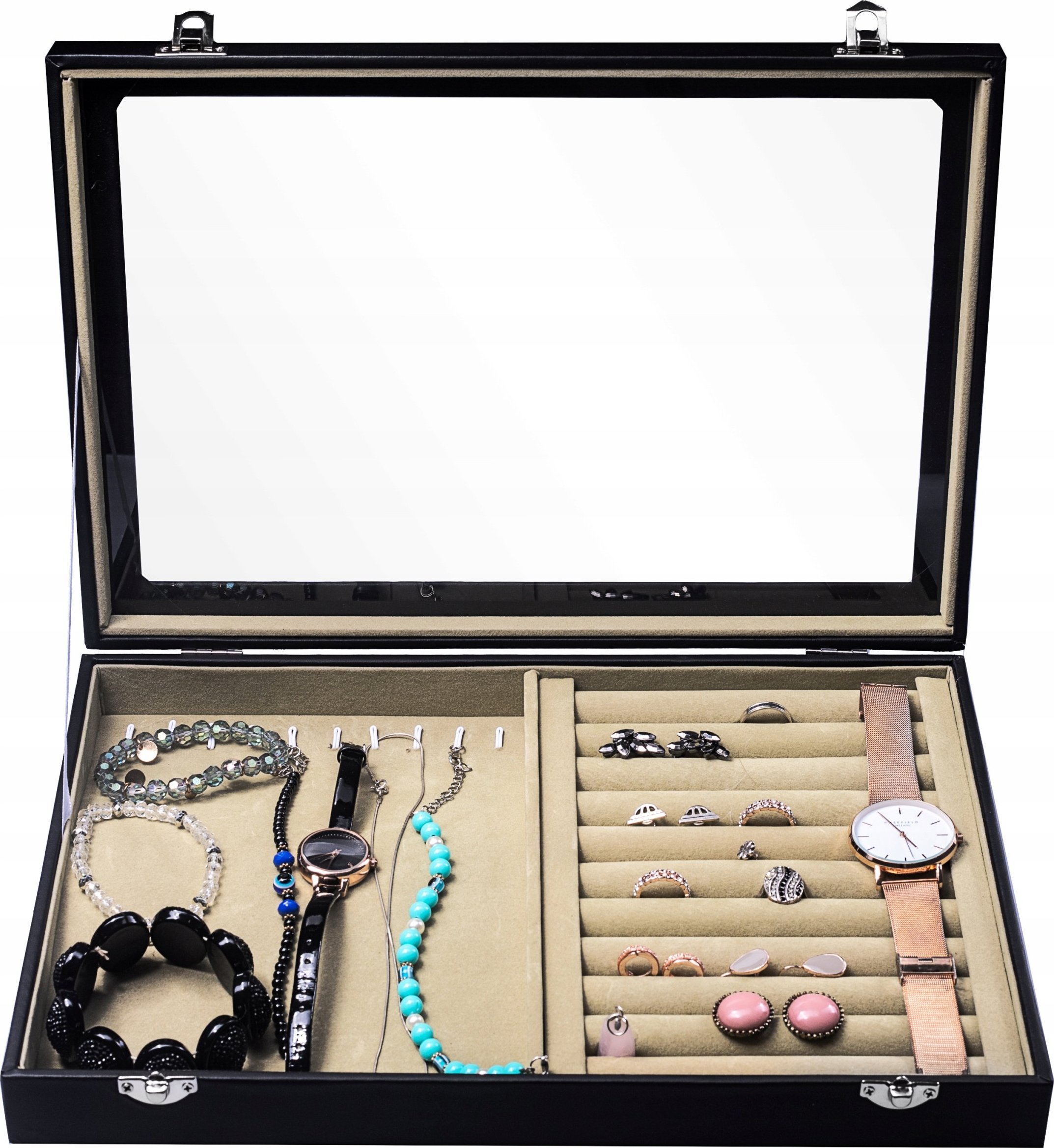 Korbi SZKATUŁKA PUDEŁKO NA BRANSOLETKI PIERŚCIONKI E6