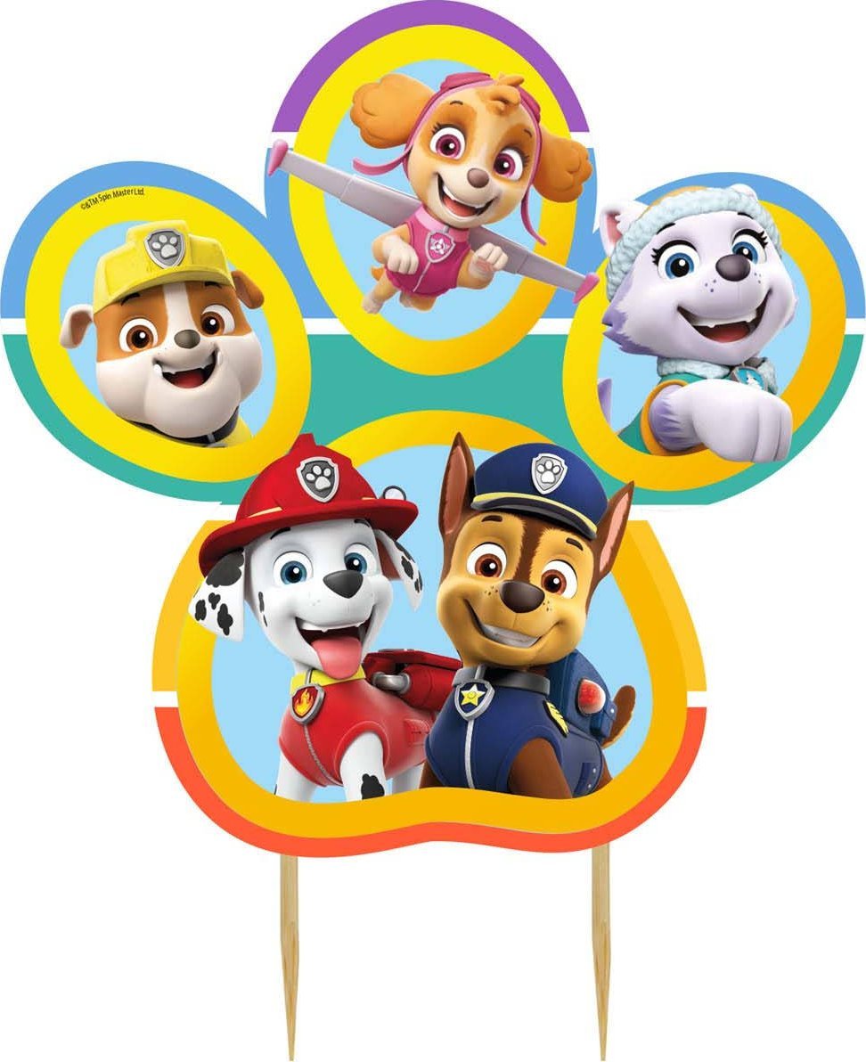 AMSCAN Świeczka Psi Patrol PAW PATROL 2022 waks / plastik 9914243
