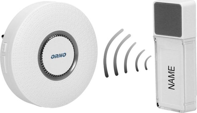 Orno Dzwonek bezprzewodowy TORINO II AC, sieciowy, learning system, 58 dźwięków, 400m OR-DB-FX-153