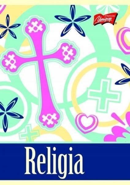 Unipap Zeszyt A5/60K kratka Religia (10szt)