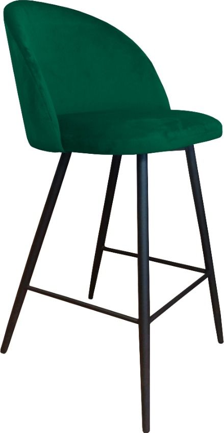 Atos Hoker CLAUDINE VELVET zielony z oparciem ATOS