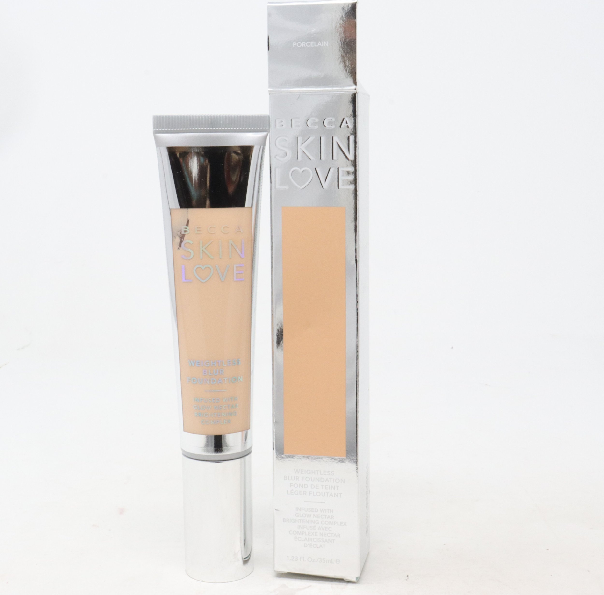 Becca, Skin Love, Dimethicone, Moisturizing, Liquid Foundation, Porcelain, 35 ml For Women