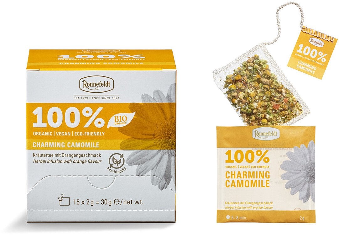 Ronnefeldt Ziołowa herbata 100% Charming Camomile 15 saszetek