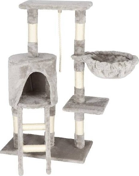 Springos Drapak dla kota sizal 5-poziomowy słupek z zabawką 96 cm UNIWERSALNY