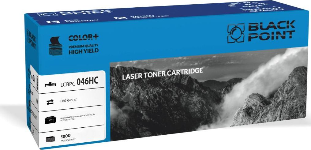 Toner Black Point LCBPC046HC Cyan Zamiennik CRG-046H (BLC046HBCBW)