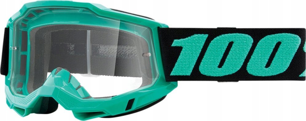 100% Gogle 100% ACCURI 2 TOKYO (Szyba Przezroczysta Anti-Fog, LT 88%-92%) (NEW)