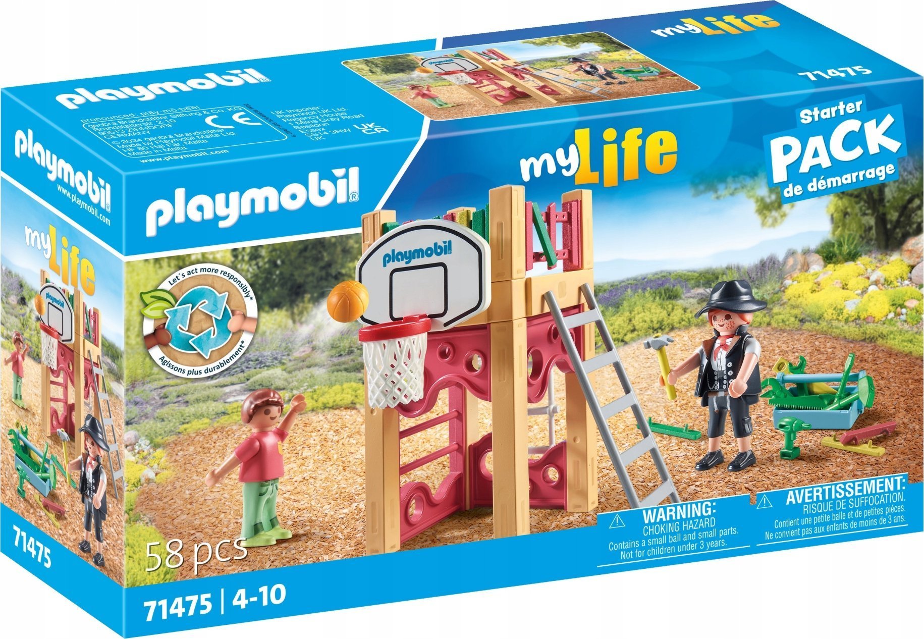 Playmobil Playmobil City Life 71475 Pani cieśla w pracy