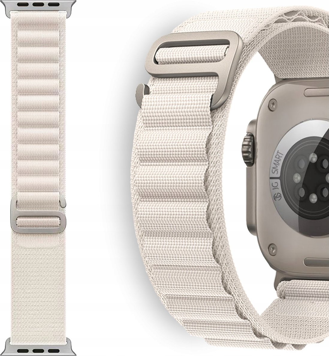 PASEK NYLONOWY do APPLE WATCH 2 3 4 5 6 7 8 9 SE ULTRA 42mm 44mm 45mm 49mm