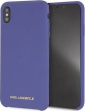 Karl Lagerfeld KARL LAGERFELD HARD CASE SILICONE KLHCPXSLVOG IPHONE X / XS FIOLETOWY standard