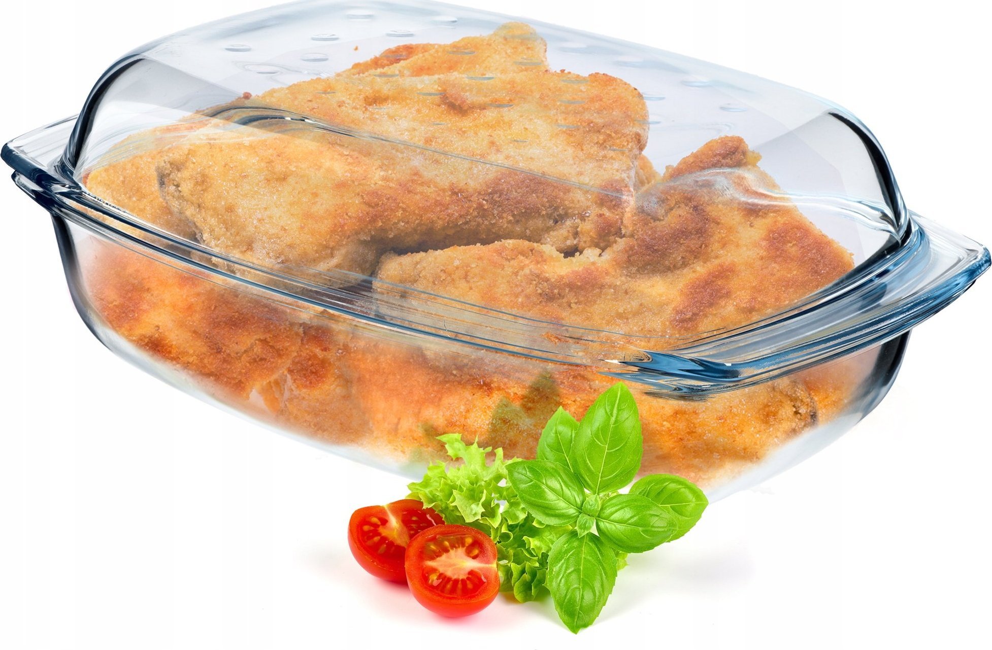 Kadax KADAX Naczynie Żaroodporne Z Pokrywką 4,1L Szklane