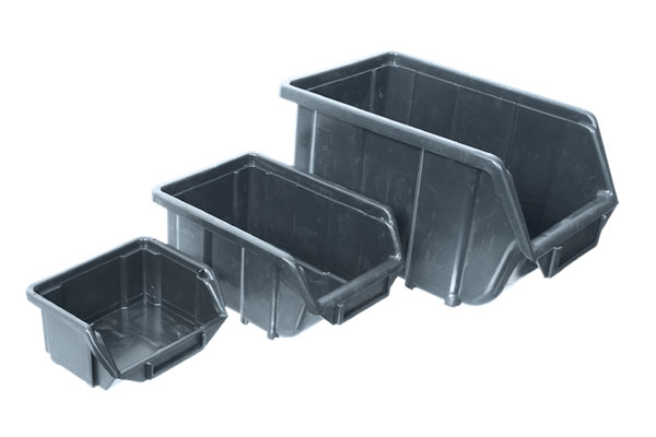 Mega Pojemnik magazynowy niebieski 220x355x167mm (35532N)