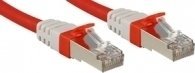 Lindy Patchkabel Cat6(A) SSTP / S/FTP PIMF rot 3.00m 10Gbit (45387)