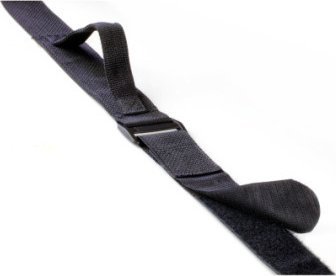 Velcro Regulowany pasek do przenoszenia VELCRO z rzepem, pasek na rzep 50 mm x 1,8 m x 1 czarny