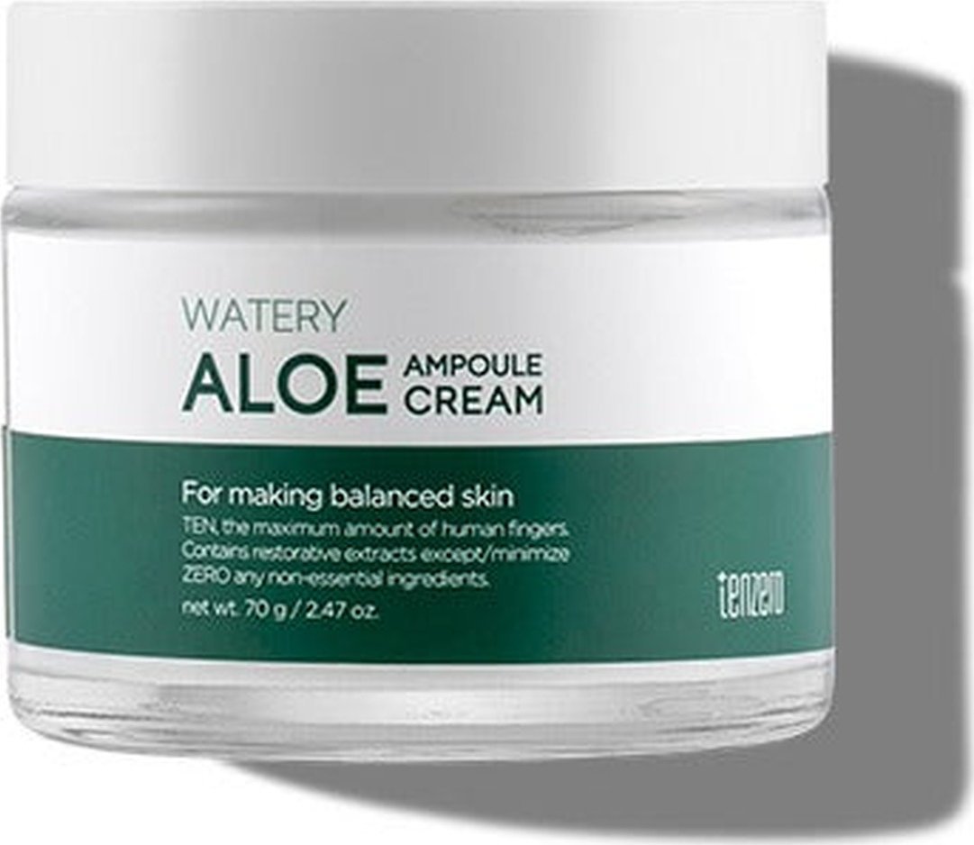 Tenzero Aloe Krem-ampułka do twarzy nawadniający aloes 70g